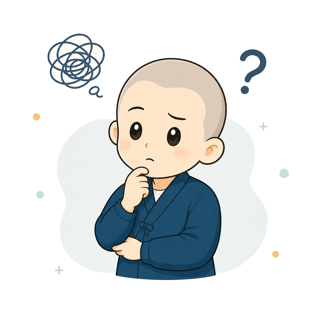 業務整理を考えるIKKYUのキャラクター